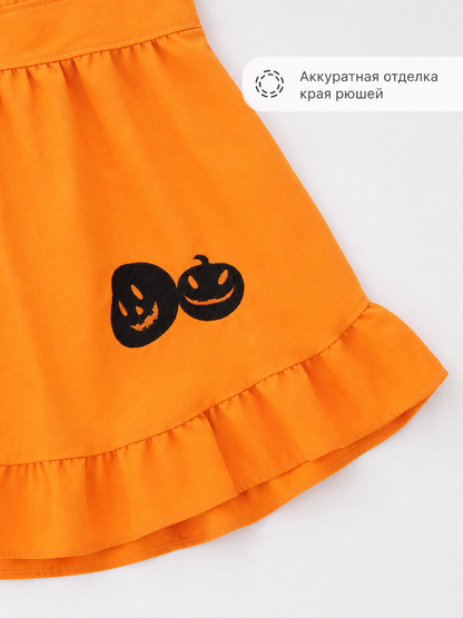 Women's Pumpkin Halloween Dress Costume, Lolita