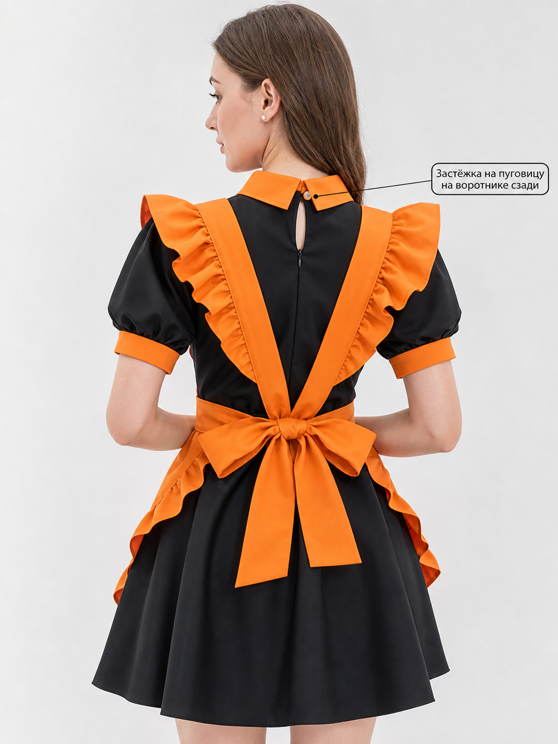 Women's Pumpkin Halloween Dress Costume, Lolita