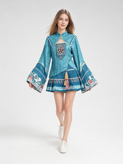 Zombie Lolita Costume: Dress, Headpiece, and Wig