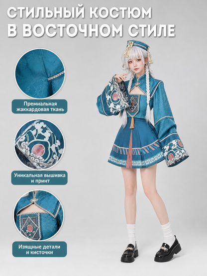 Zombie Lolita Costume: Dress, Headpiece, and Wig