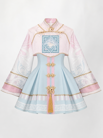 Women's Zombie Lolita Dress for Cosplay and Stage