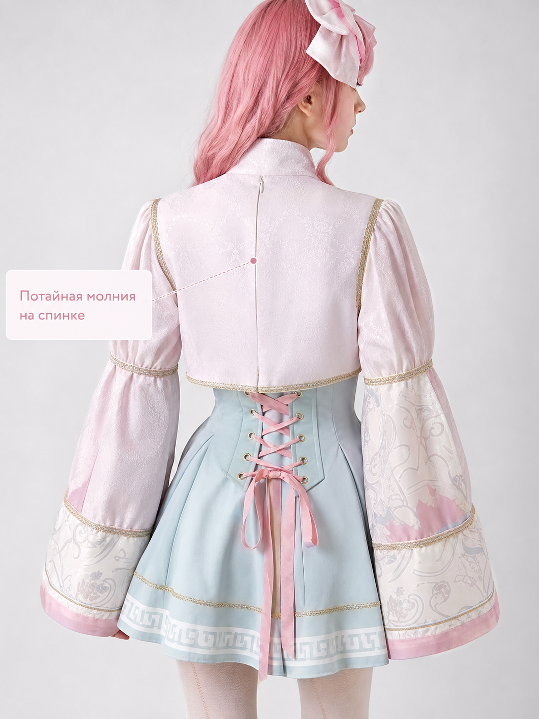 Women's Zombie Lolita Dress for Cosplay and Stage