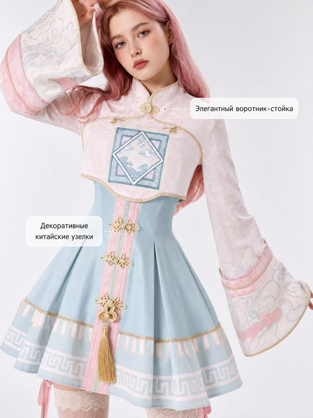 Women's Zombie Lolita Dress for Cosplay and Stage