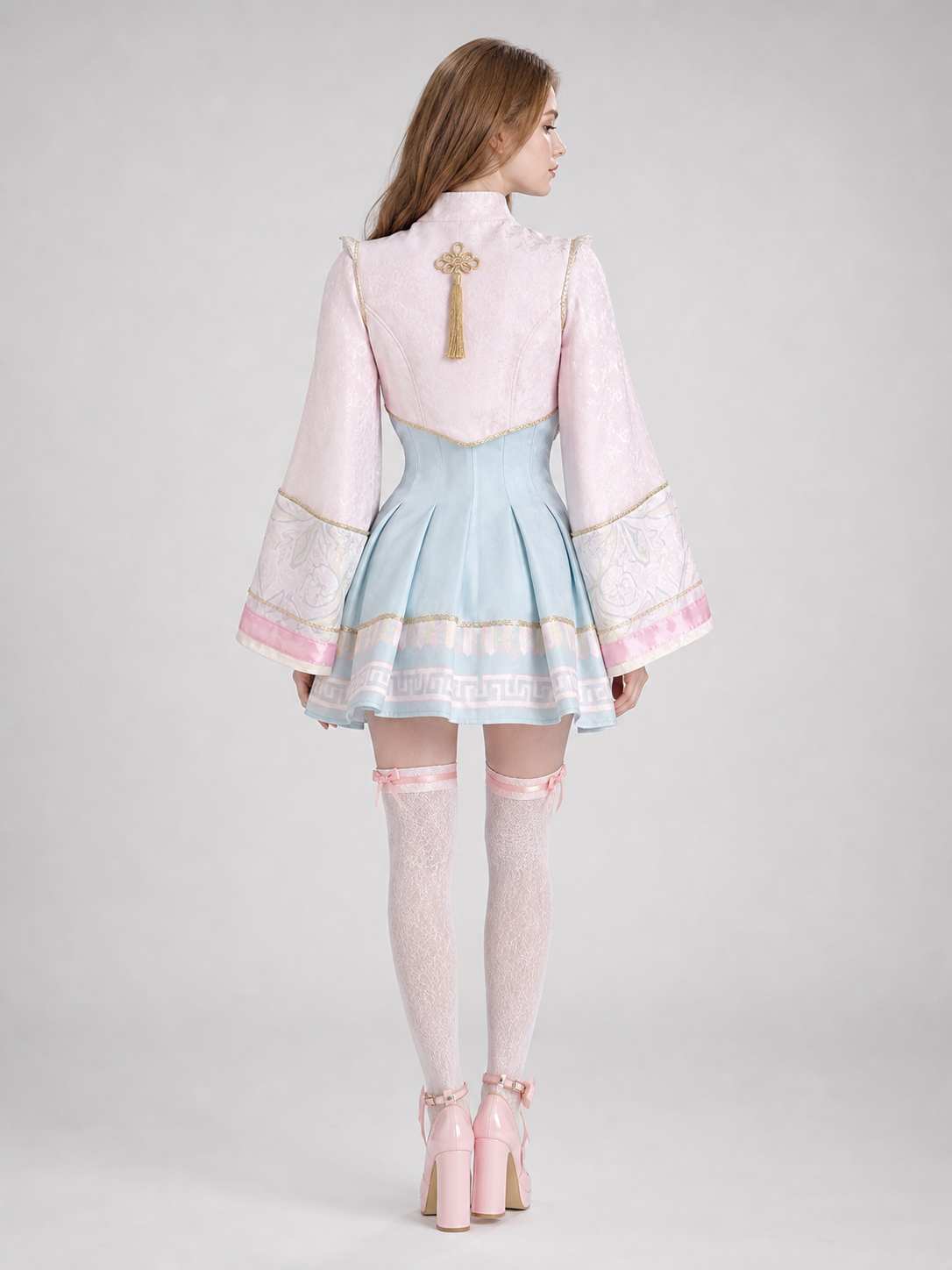 Women's Zombie Lolita Dress for Cosplay and Stage