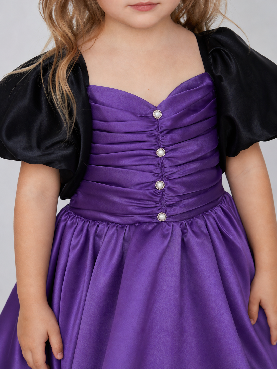 Halloween Pumpkin Dress for Girls with Headband