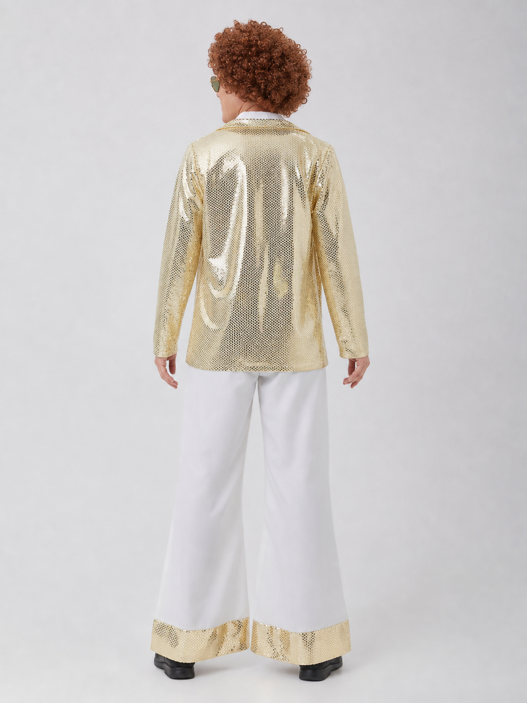 Retro 80s Disco Costume with Jacket and Pants for the Stage