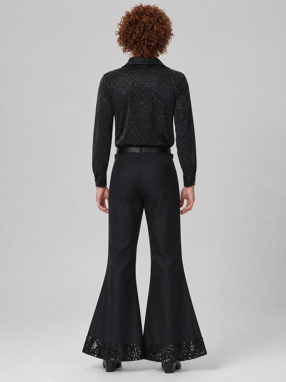 Retro 70s Disco Costume with Shirt and Pants