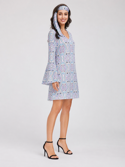 70s Disco Dress with Headband