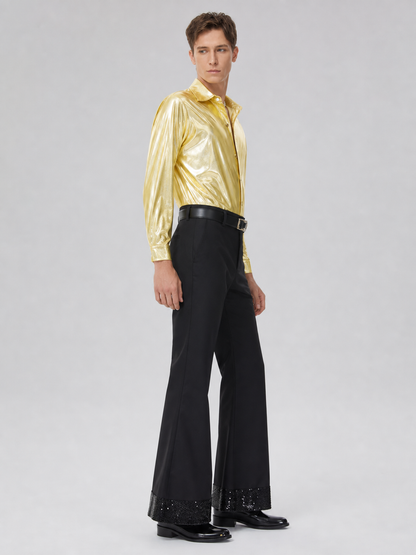 1970s Retro Disco Costume, Shirt and Pants