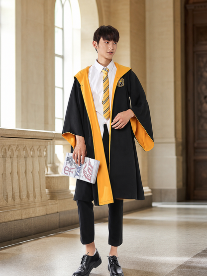 Wizard Costume: Robe, Shirt, Tie, and Pants