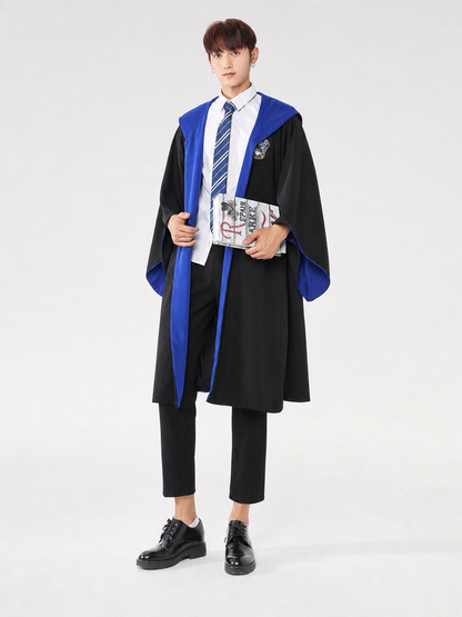 Wizard Costume with Robe, Shirt, and Tie