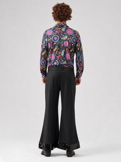 Retro 1970s Disco Costume for Parties and Shows