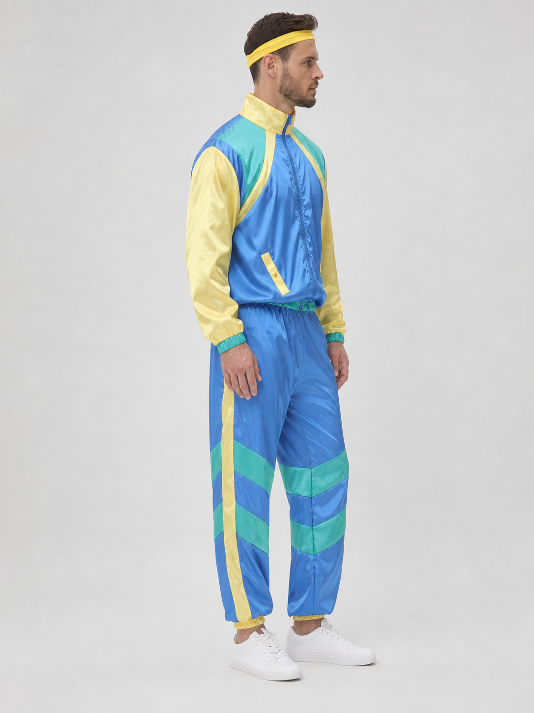 80s Hip-Hop Carnival Costume with Headband