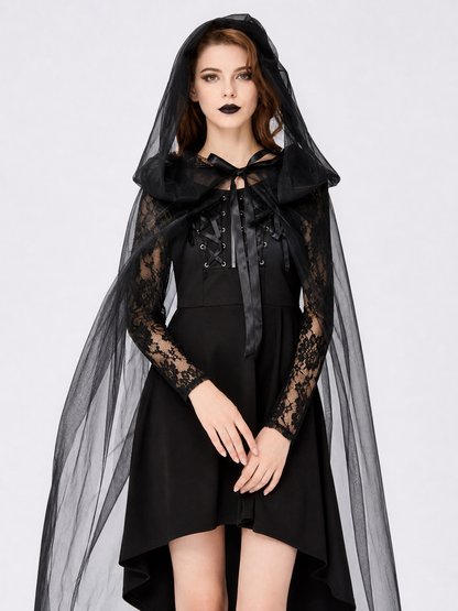 Women's Gothic Hooded Halloween Costume