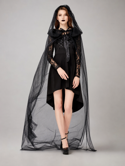 Women's Gothic Hooded Halloween Costume