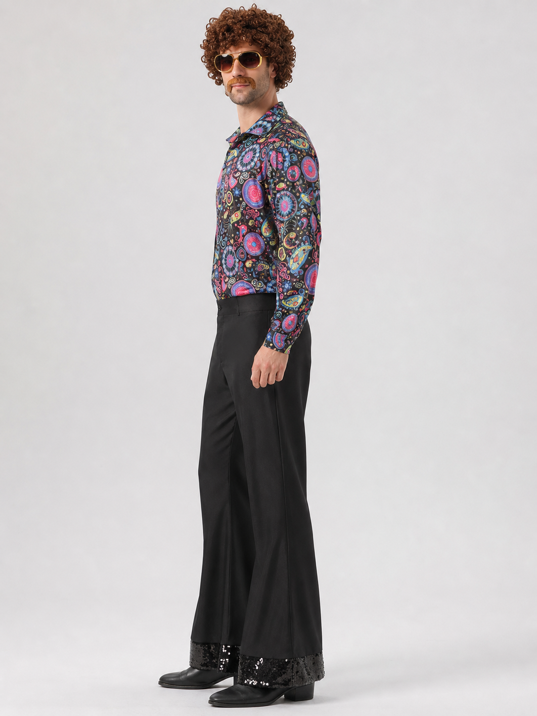 Retro 70s Disco Costume, 2 Pieces