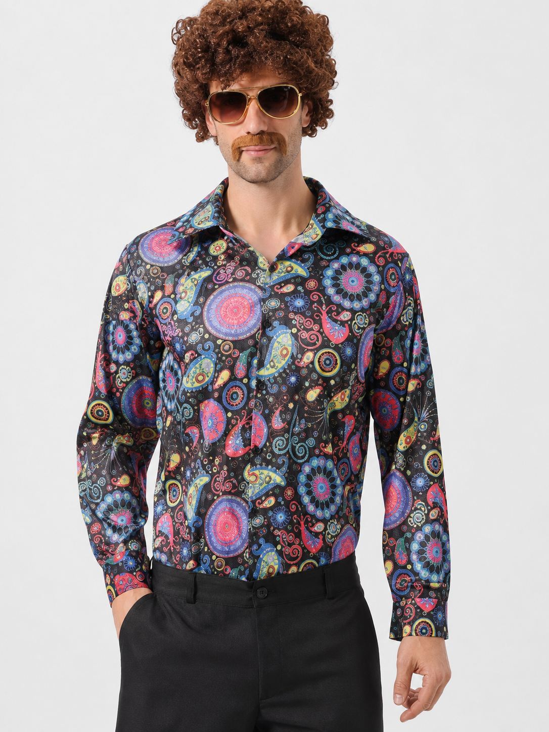 Retro 70s Disco Costume, 2 Pieces