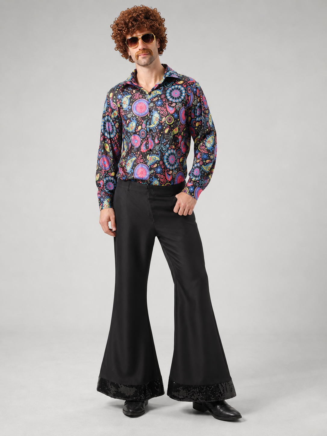 Retro 70s Disco Costume, 2 Pieces