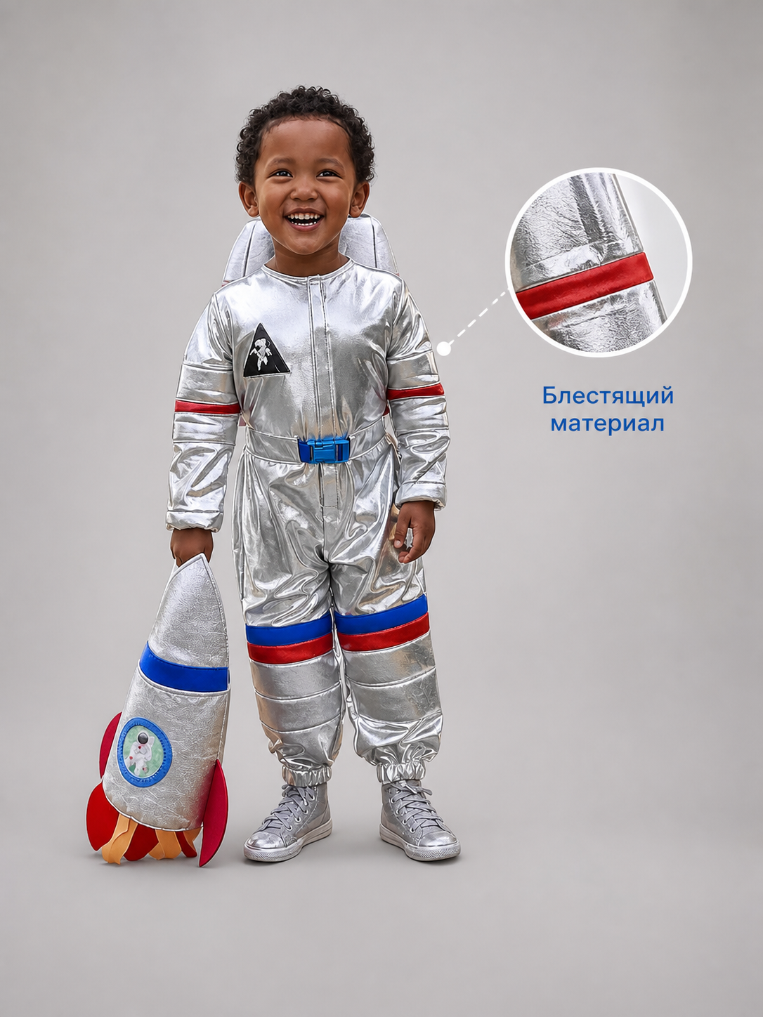 Astronaut costume with backpack