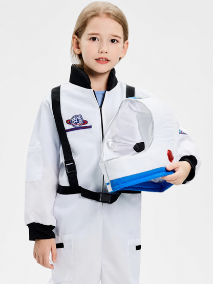 Children's Astronaut Costume with Helmet for Halloween