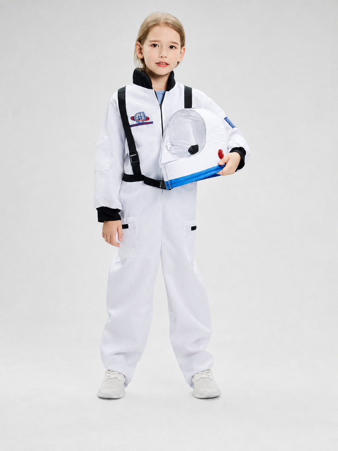 Children's Astronaut Costume with Helmet for Halloween