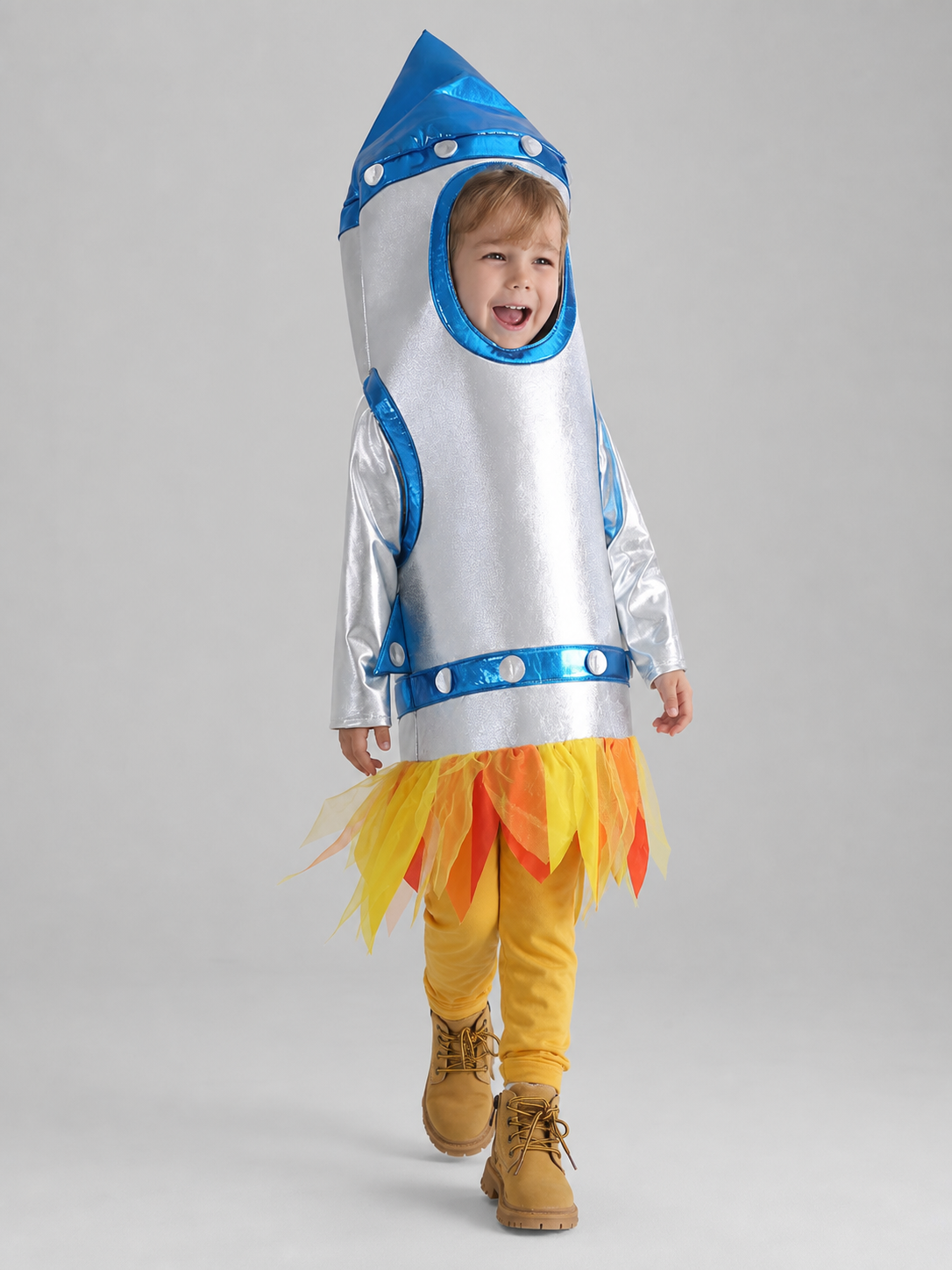 Children's Rocket Costume with Hood for Parties