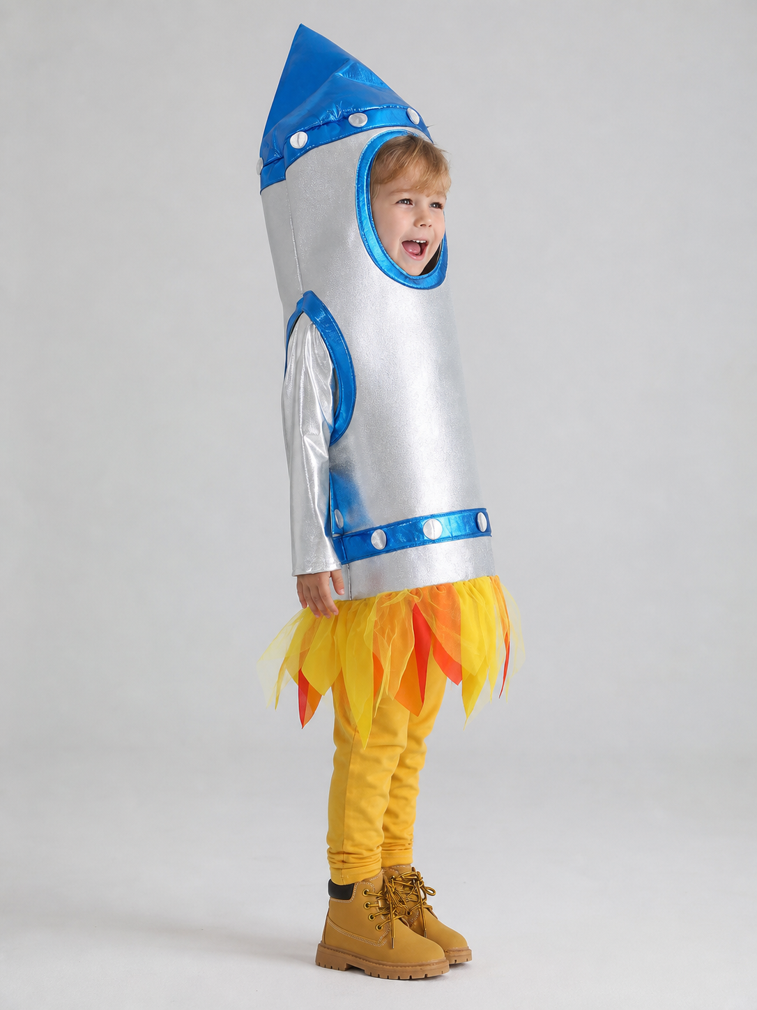 Children's Rocket Costume with Hood for Parties
