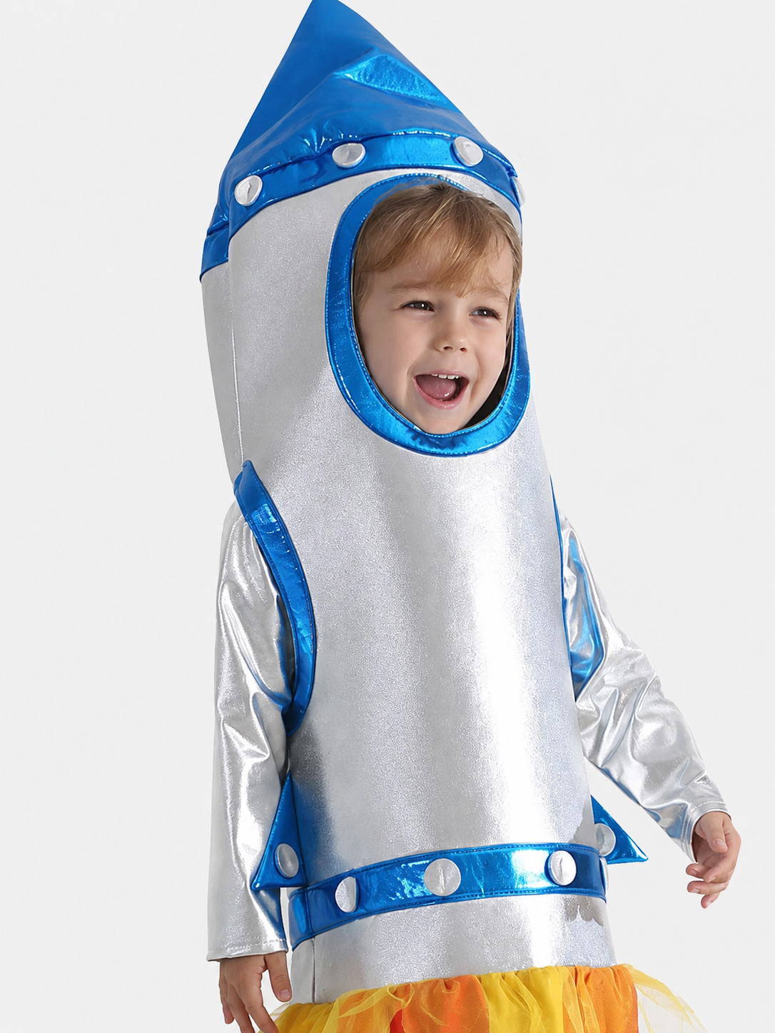 Children's Rocket Costume with Hood for Parties