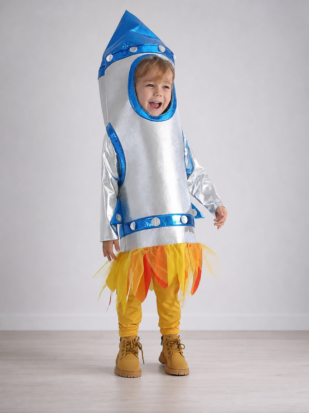 Children's Rocket Costume with Hood for Parties