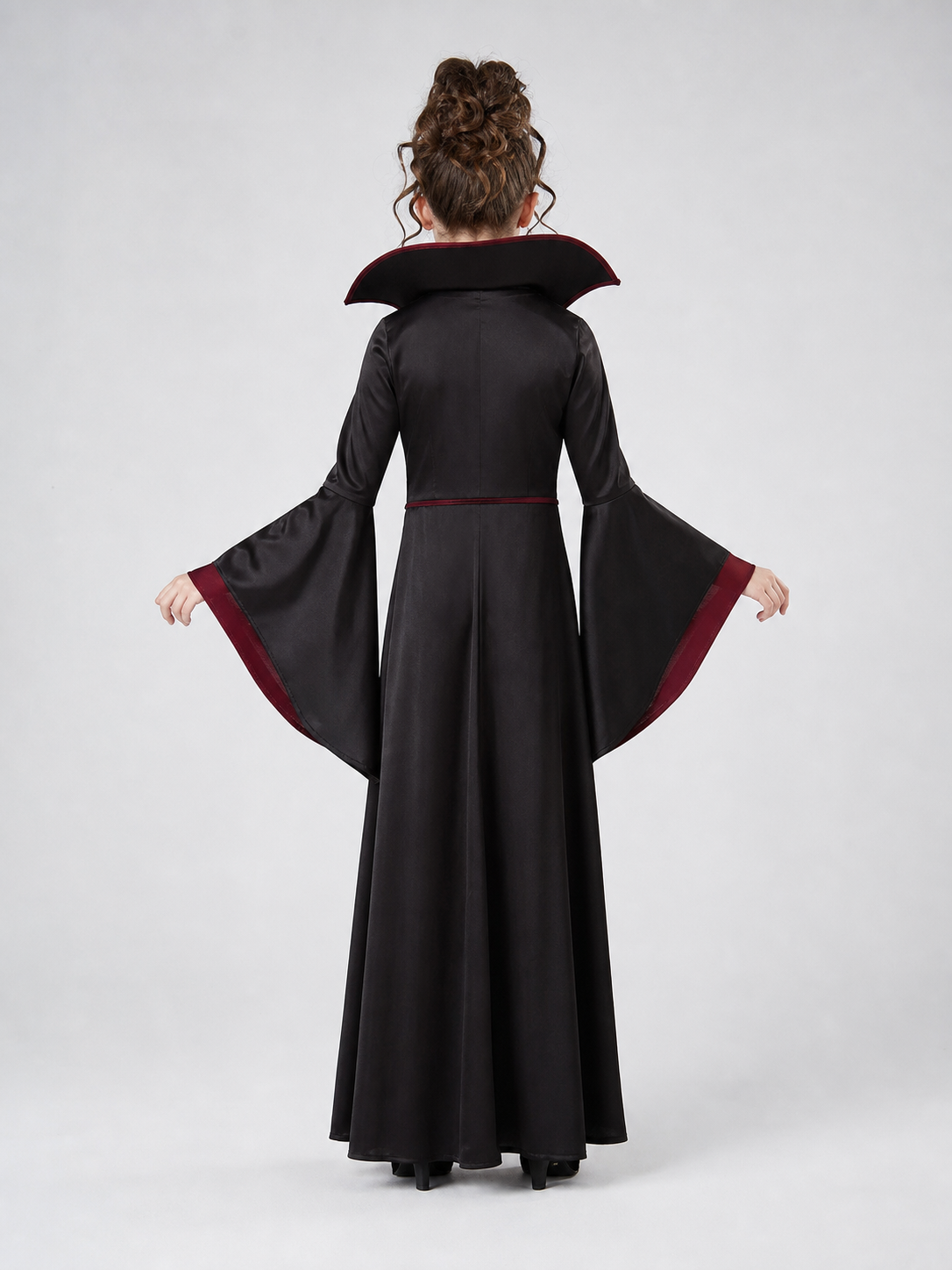 Kids' Gothic Vampire Dress, Carnival Costume