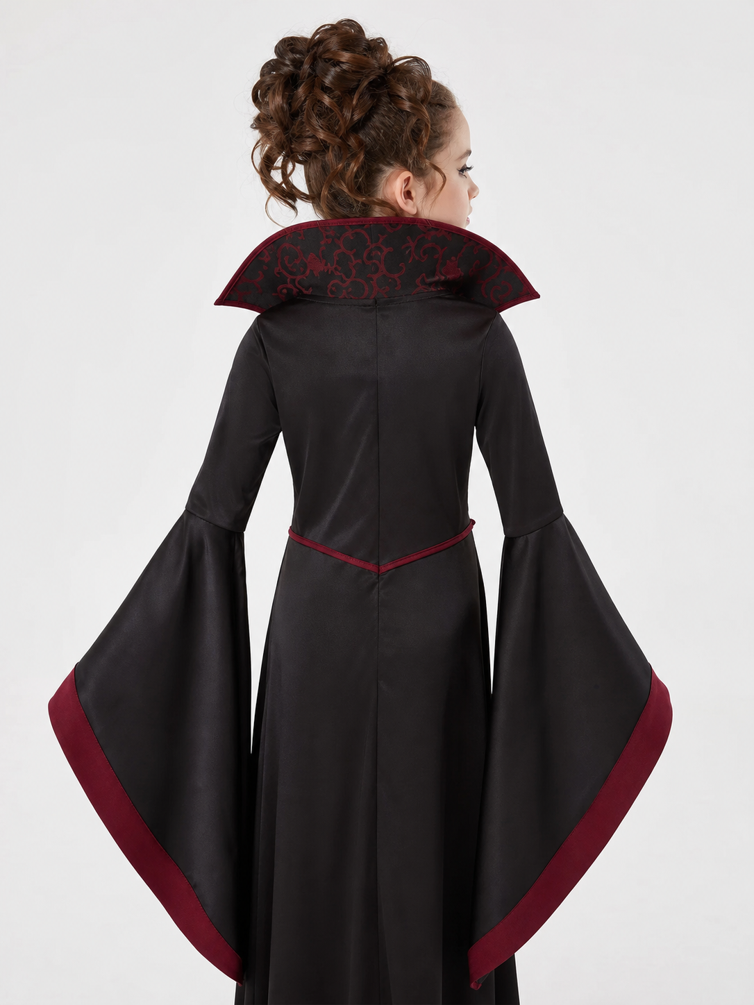 Kids' Gothic Vampire Dress, Carnival Costume