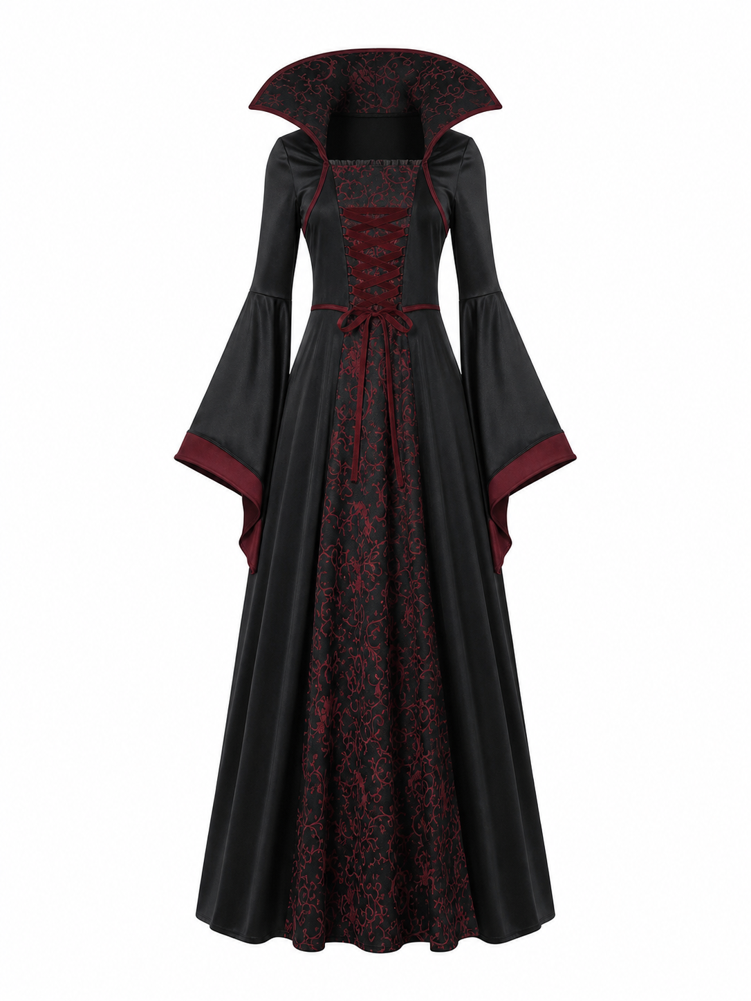 Kids' Gothic Vampire Dress, Carnival Costume
