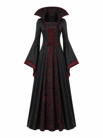 Kids' Gothic Vampire Dress, Carnival Costume