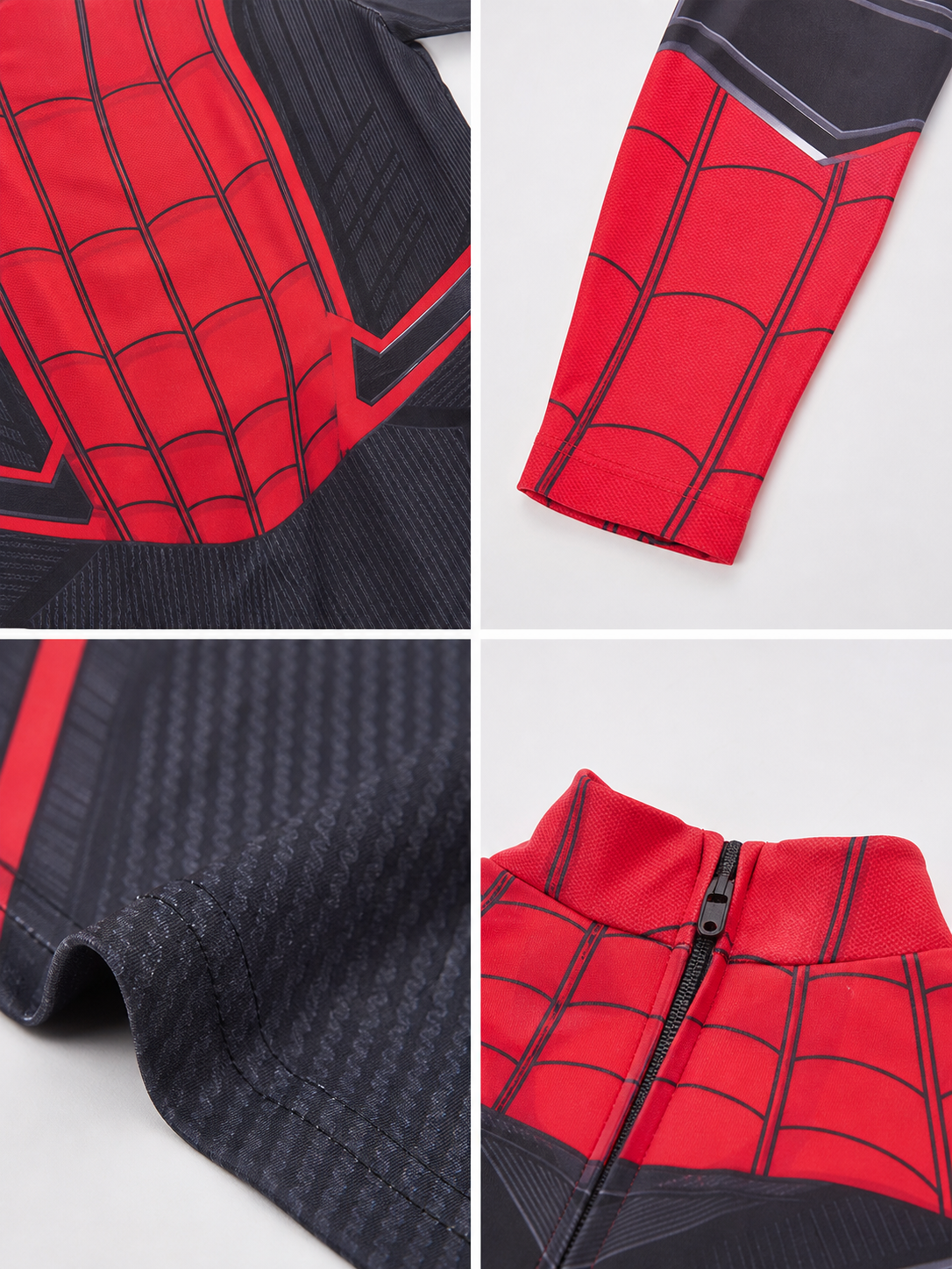 Spider-Man Cosplay Jumpsuit Costume with Mask