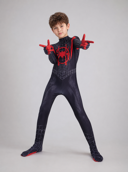 Spider-Man Costume with Mask, Jumpsuit