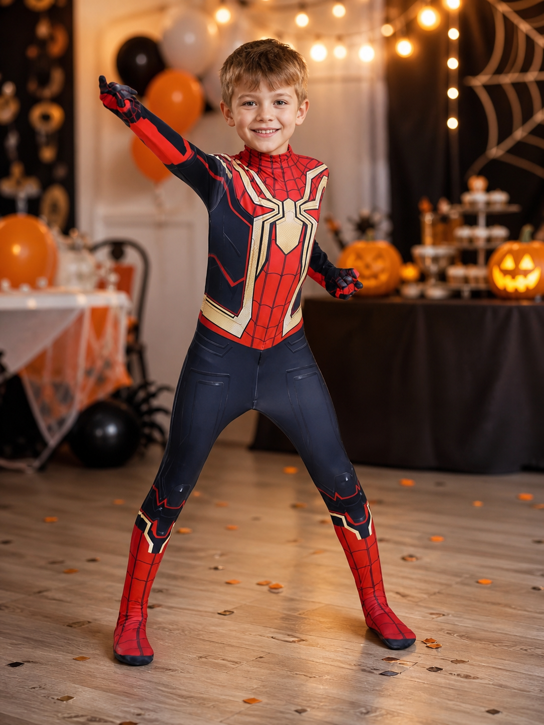 Spider-Man Cosplay Jumpsuit