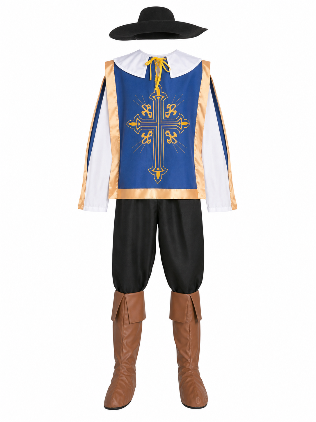 Pirate Costume with Hat for Halloween and Cosplay