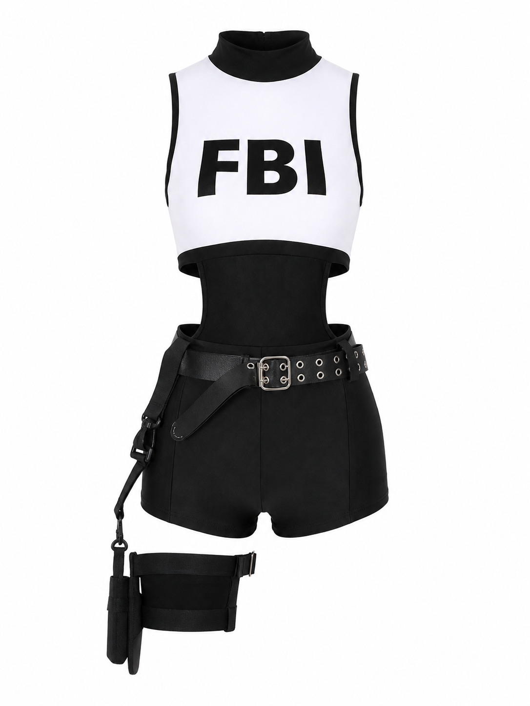 FBI Jumpsuit Costume for Halloween and Parties
