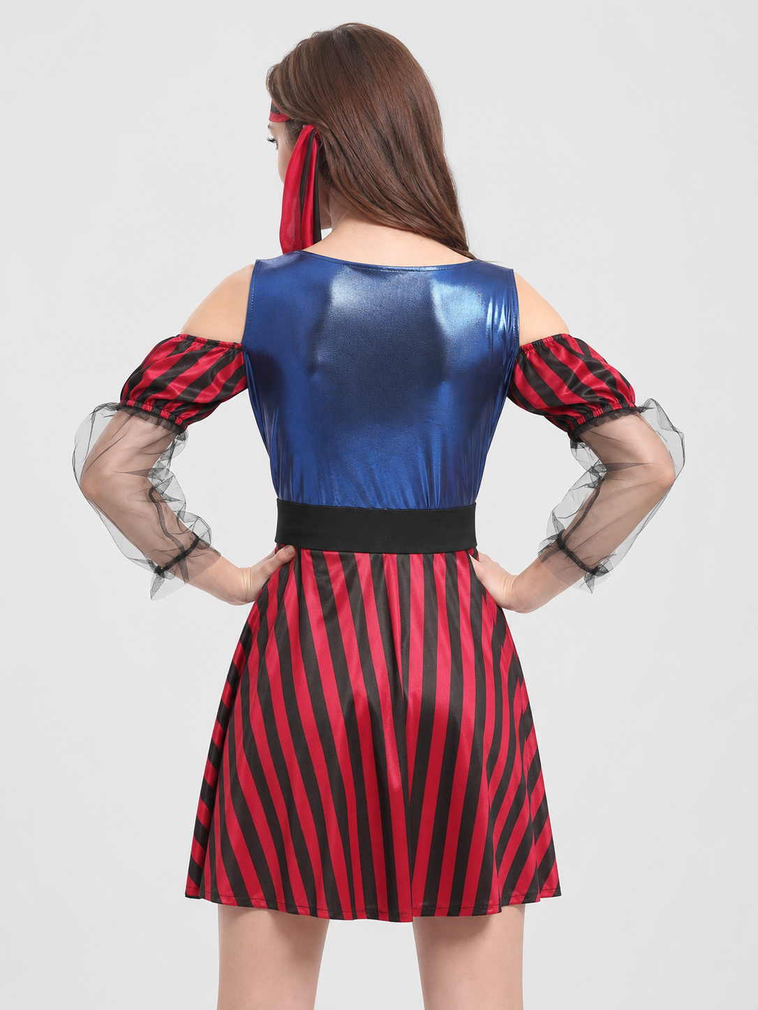 Halloween Pirate Costume with Dress and Accessories