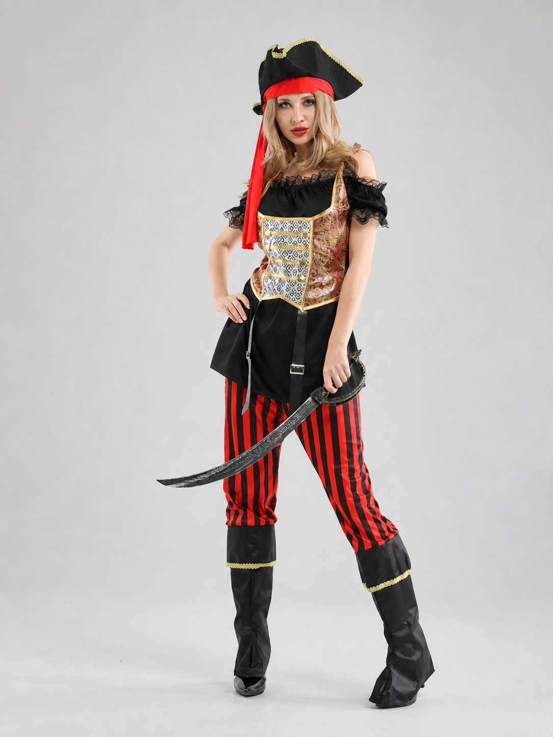 Pirate Costume with Hat for Halloween