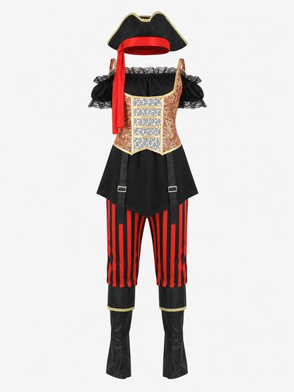 Pirate Costume with Hat for Halloween