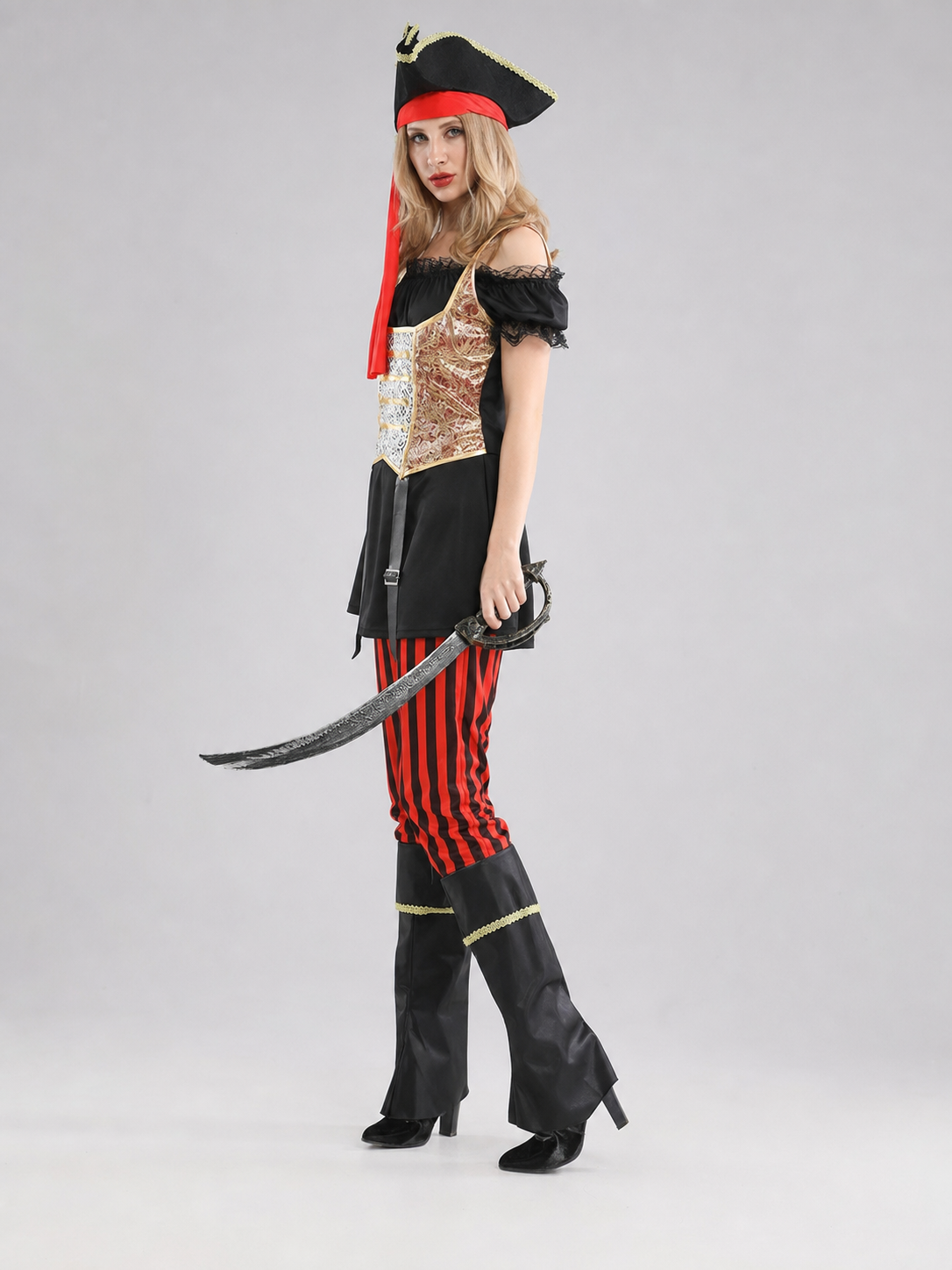 Pirate Costume with Hat for Halloween