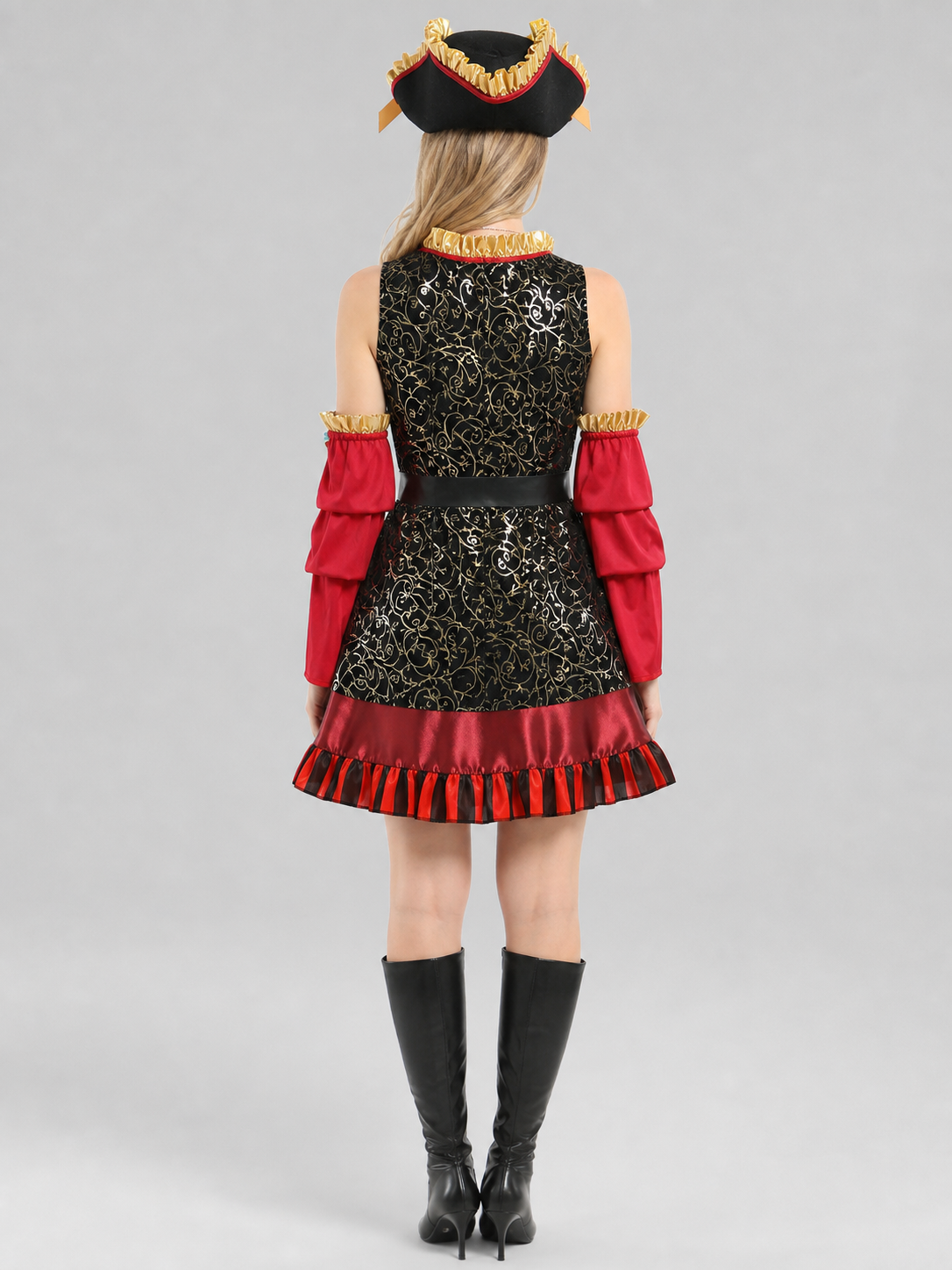 Pirate Costume with Hat and Belt
