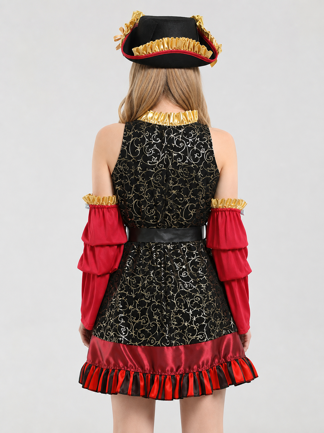 Pirate Costume with Hat and Belt