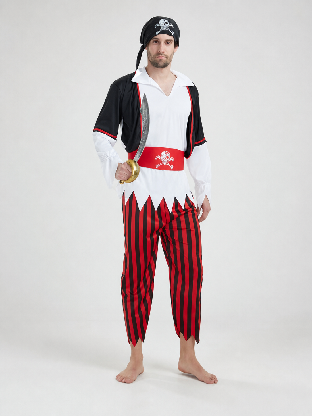 Jack Sparrow Pirate Costume for Halloween