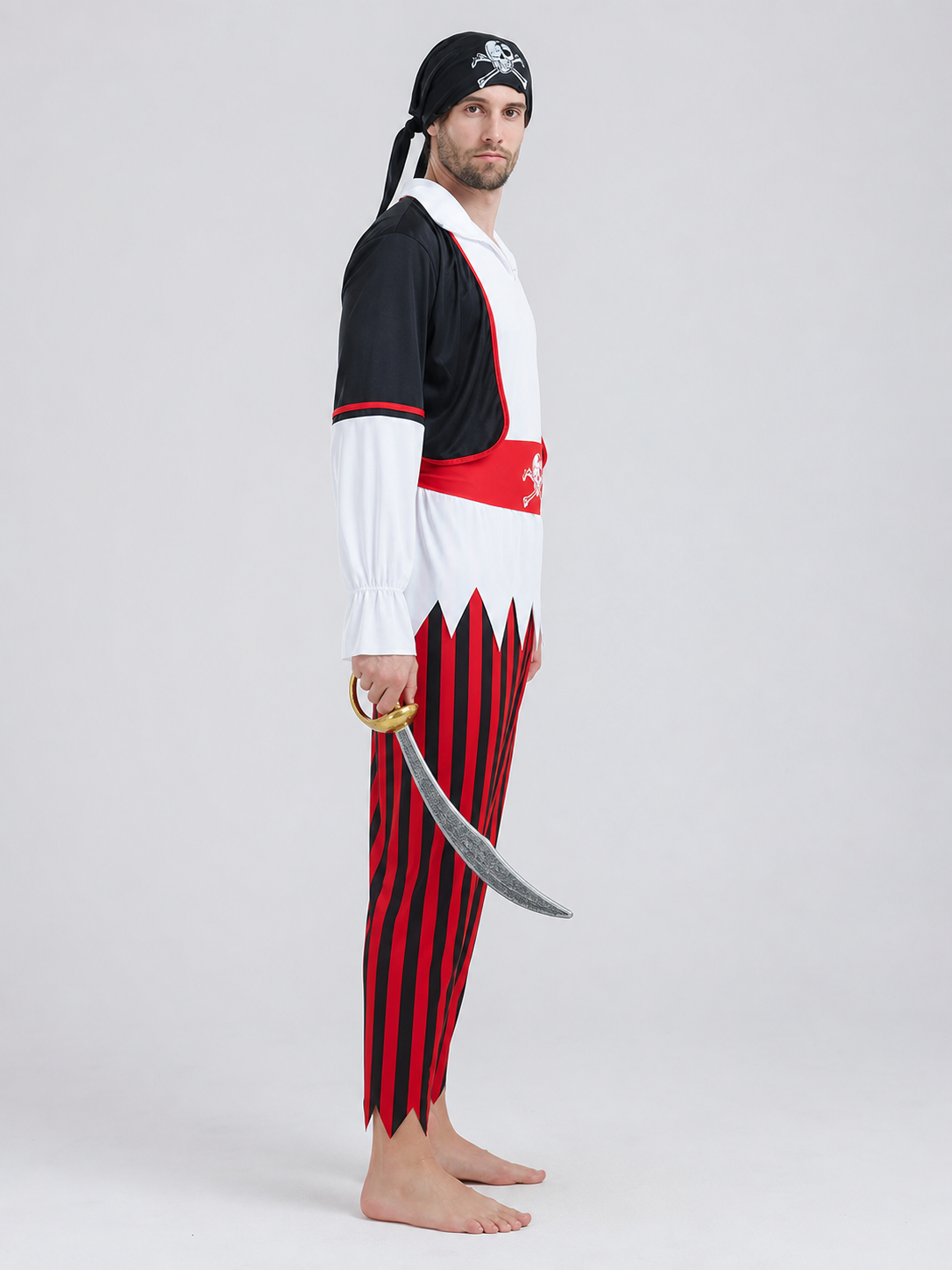Jack Sparrow Pirate Costume for Halloween
