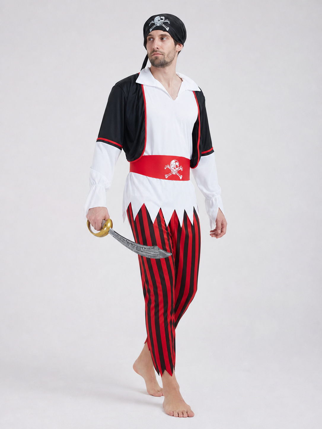 Jack Sparrow Pirate Costume for Halloween