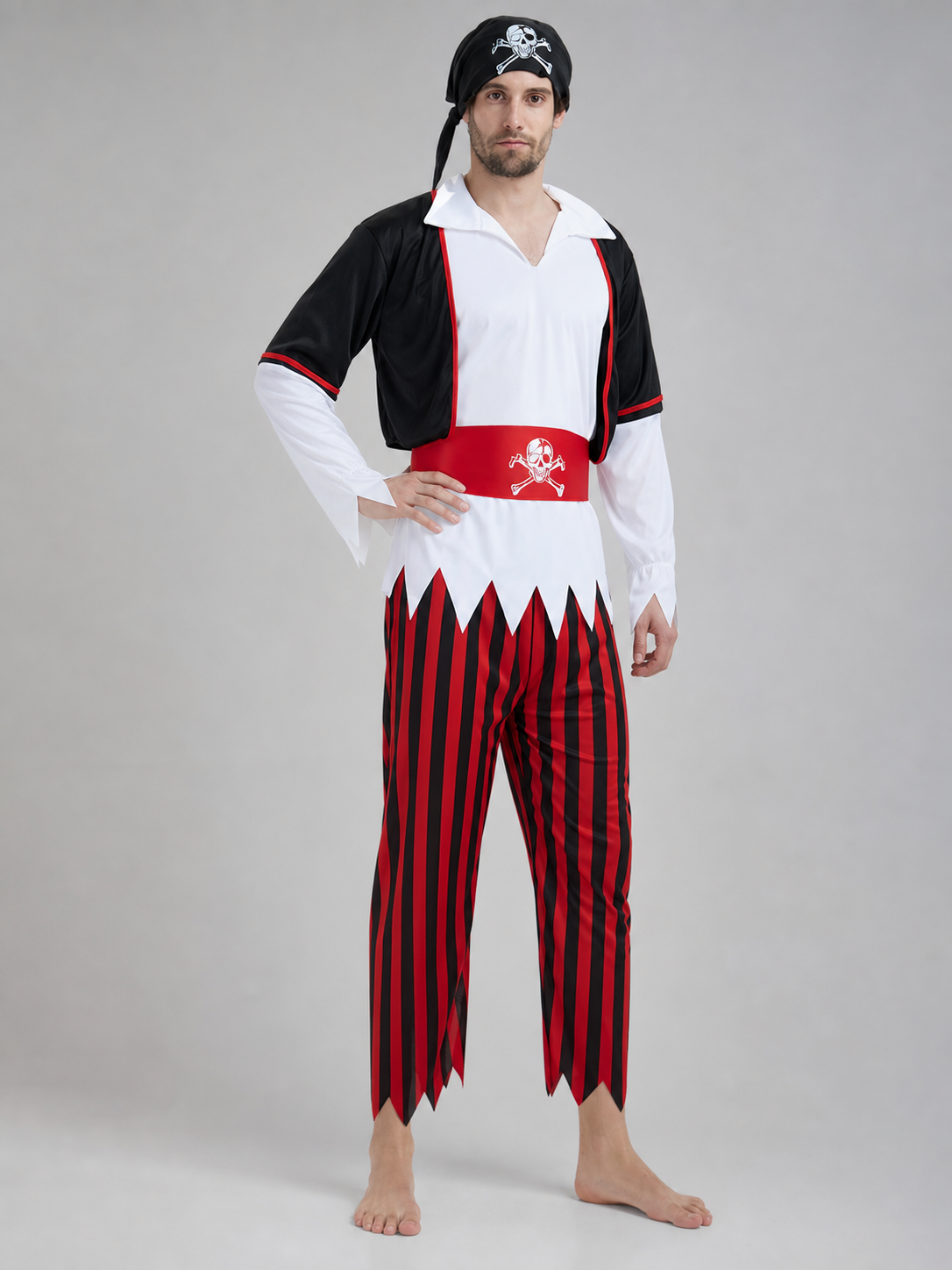 Jack Sparrow Pirate Costume for Halloween