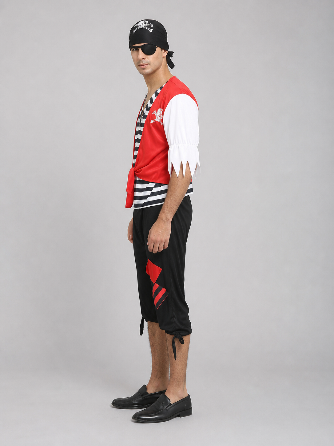 Pirate Costume with Vest and Eye Patch