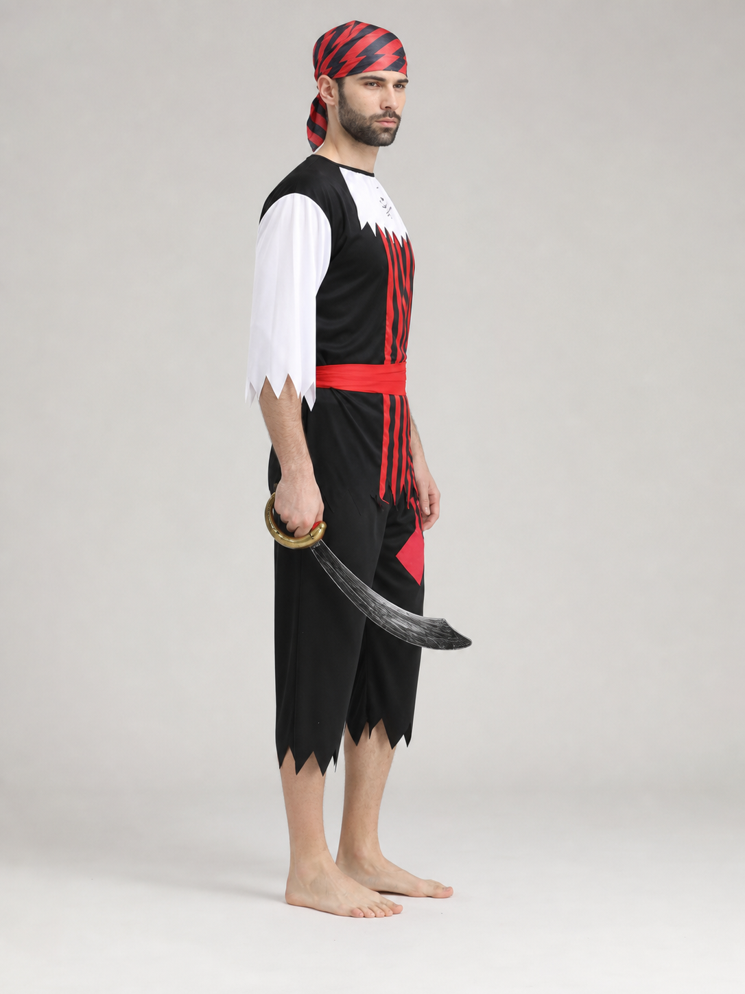 Halloween Pirate Costume with Bandana